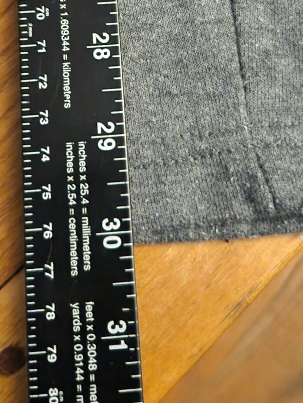 LE3ND ( Legend ) Gray Athletic Sweatpants with Zippered Pockets Mens Large